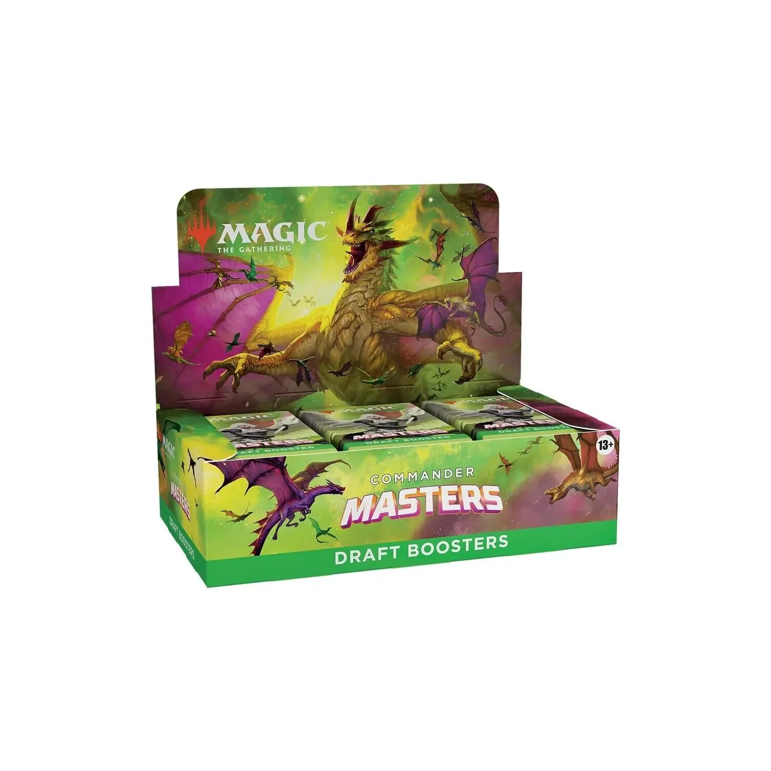 Boite de 24 Boosters Commander Masters - Boosters draft