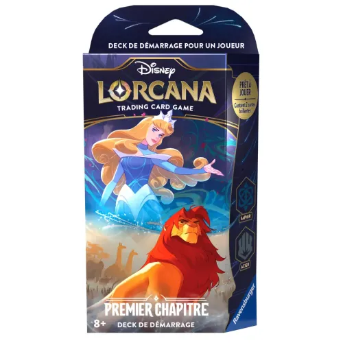 Disney Lorcana set 1: Deck Saphir / Acier - Aurore Simba