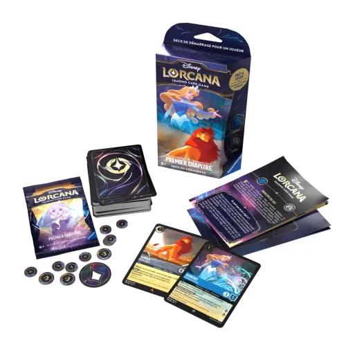 Disney Lorcana set 1: Deck Saphir / Acier - Aurore Simba