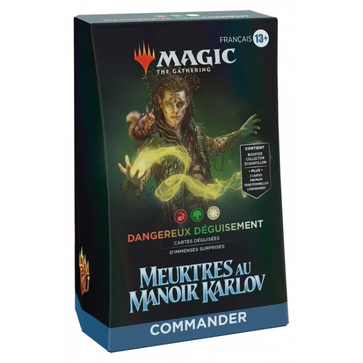MTG • Meurtres au manoir Karlov • Commander Deck • Lot de 4 • FR