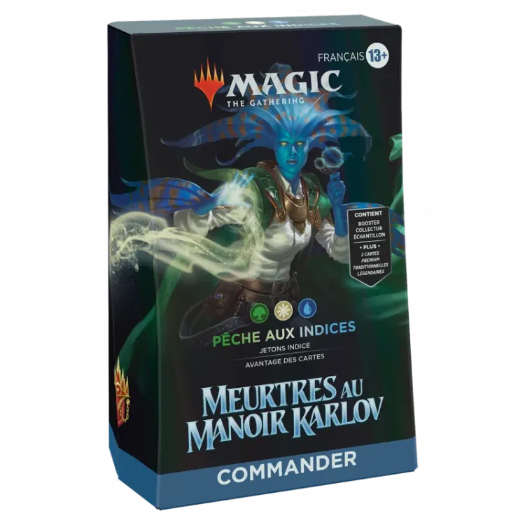 MTG • Meurtres au manoir Karlov • Commander Deck • Lot de 4 • FR