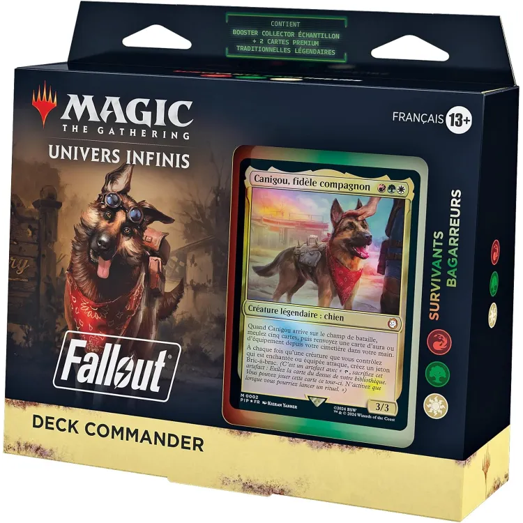 MTG • Fallout • Commander Deck • Survivants Bagarreurs • FR