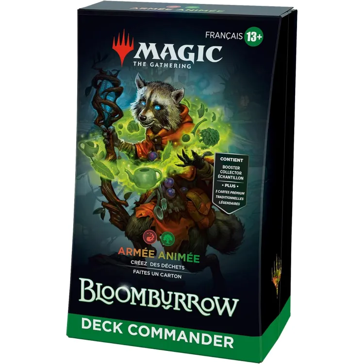 MTG • Bloomburrow • Commander Deck • Armée Animée • FR