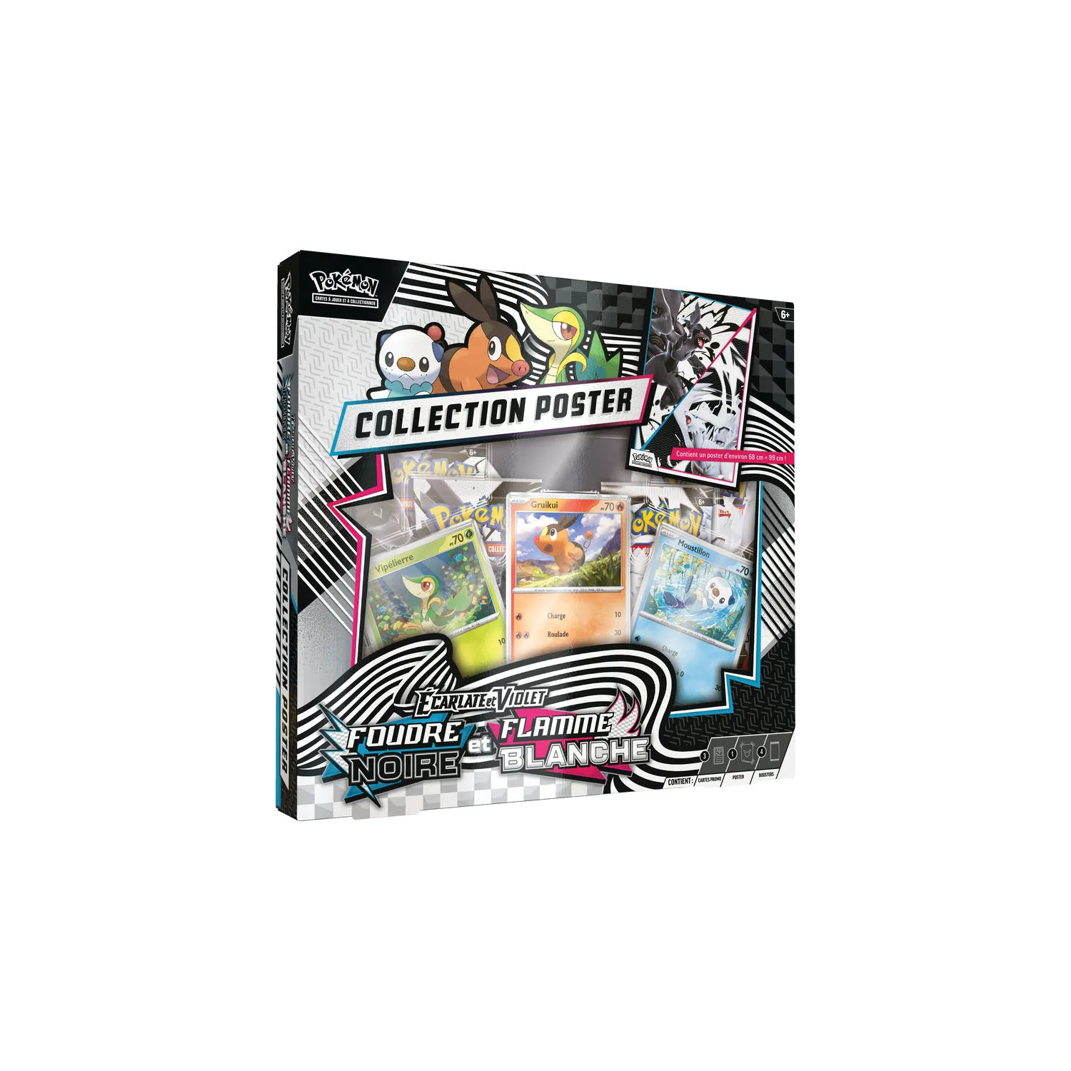 POKEMON • EV10.5 - Foudre Noir et Flamme Blanche • Coffret Poster • FR POKEMON • EV10.5 - Foudre Noir et Flamme Blanche • Coffret Poster • FR