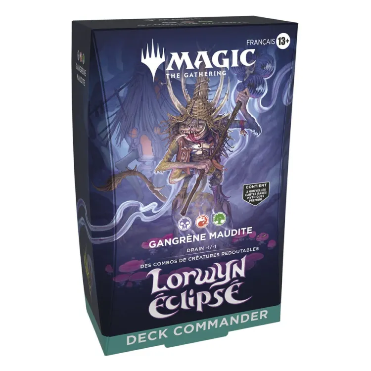 MTG • Lorwyn Eclipsé • Commander Deck • Gangrène Maudite • FR
